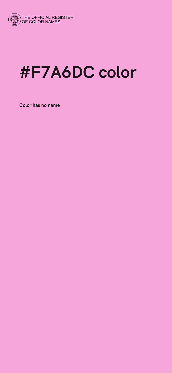 #F7A6DC color image