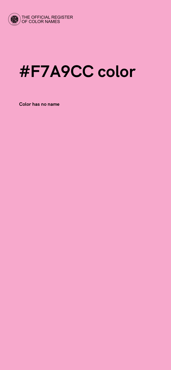 #F7A9CC color image