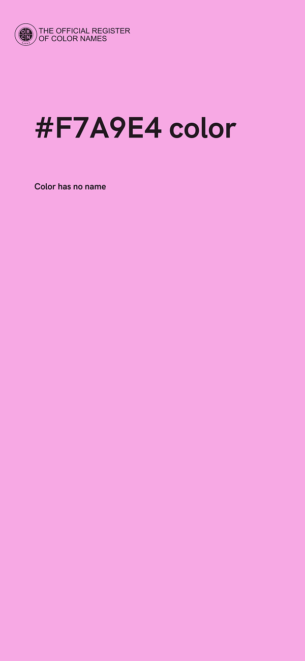 #F7A9E4 color image