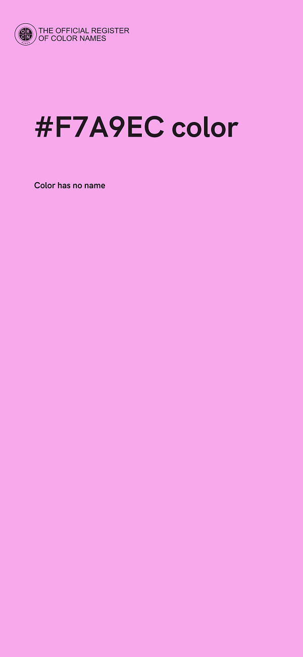 #F7A9EC color image