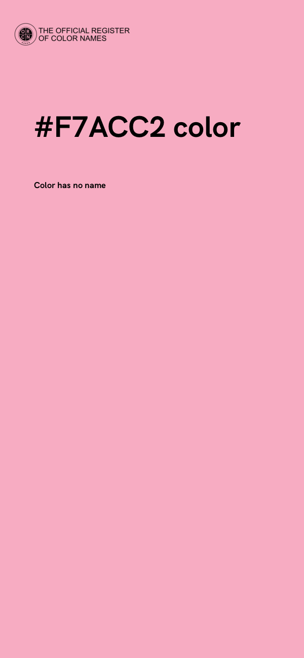 #F7ACC2 color image