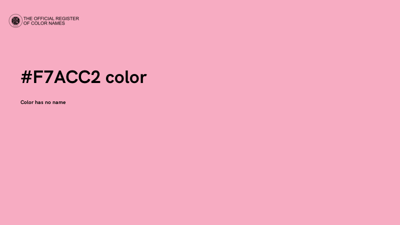 #F7ACC2 color image
