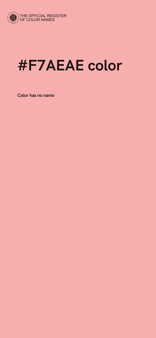 #F7AEAE color image