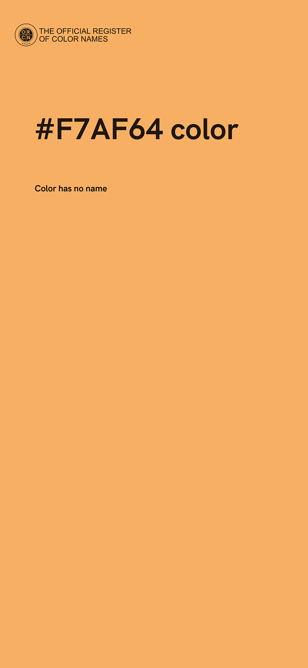 #F7AF64 color image