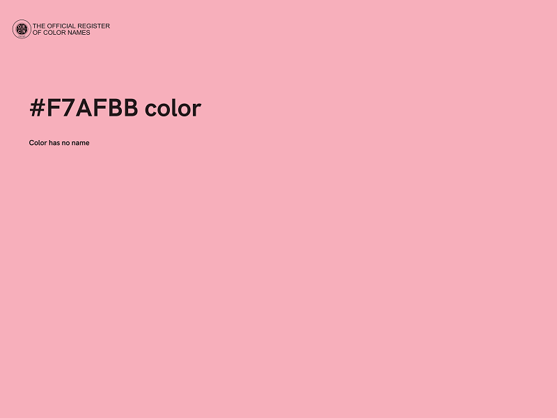 #F7AFBB color image