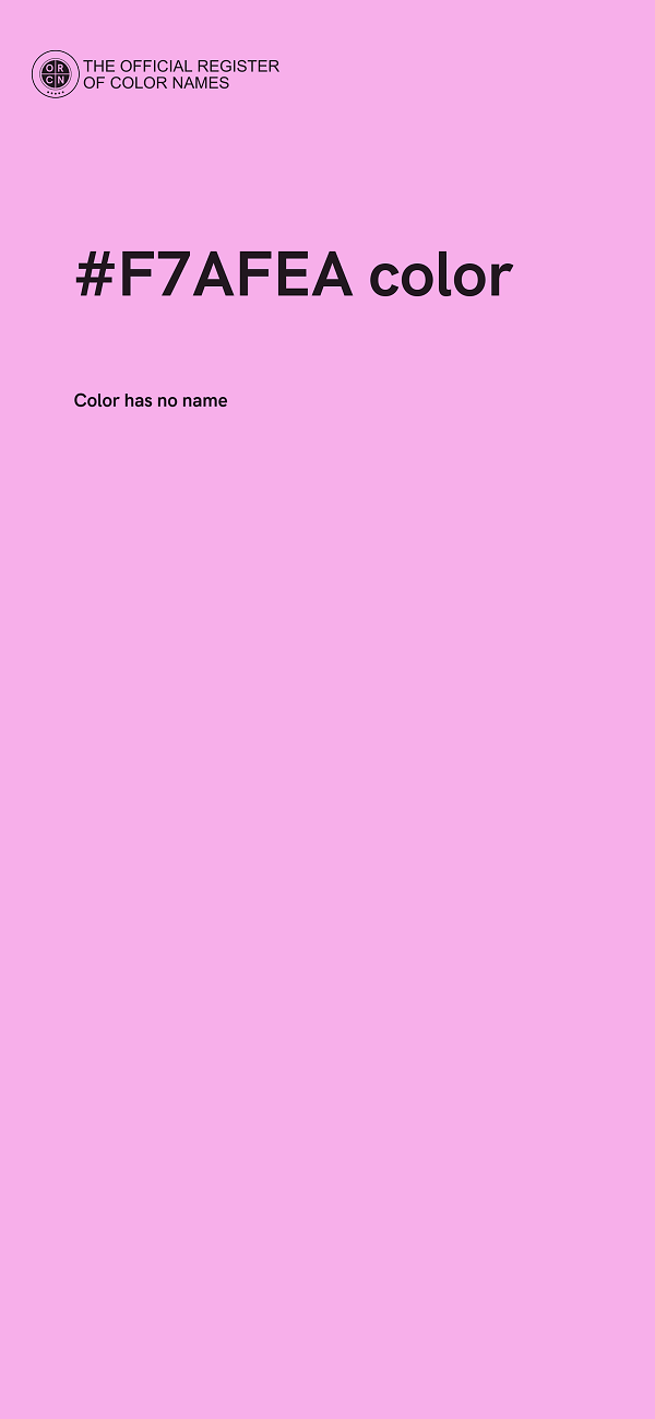 #F7AFEA color image