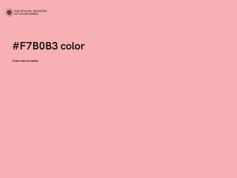 #F7B0B3 color image