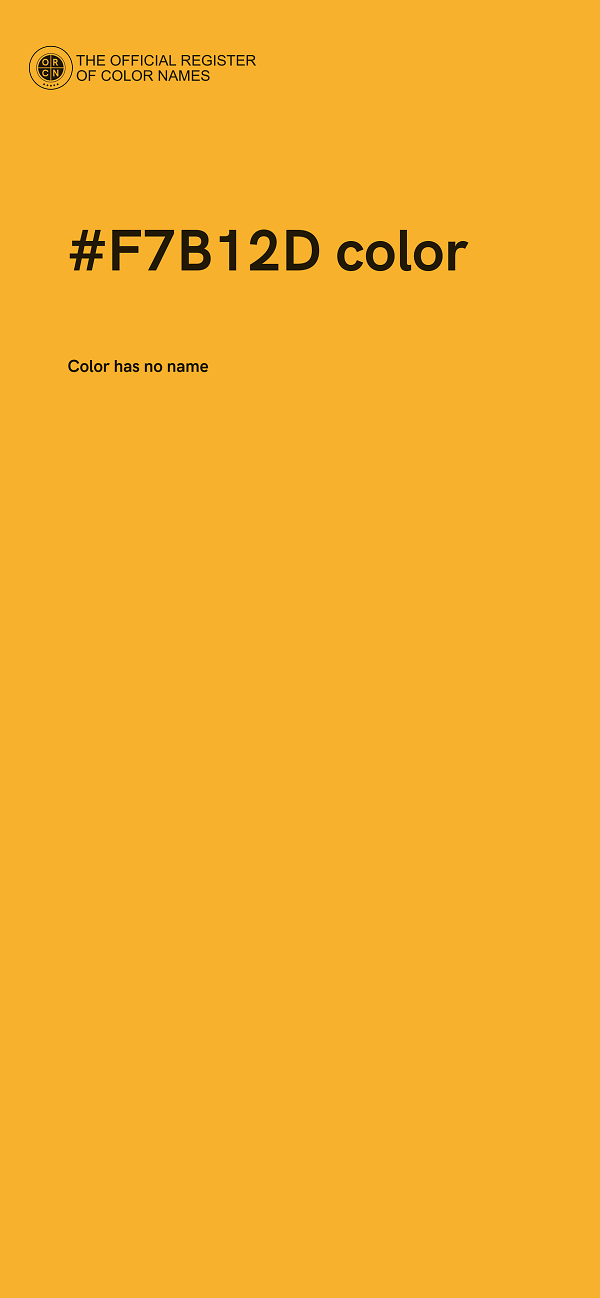 #F7B12D color image