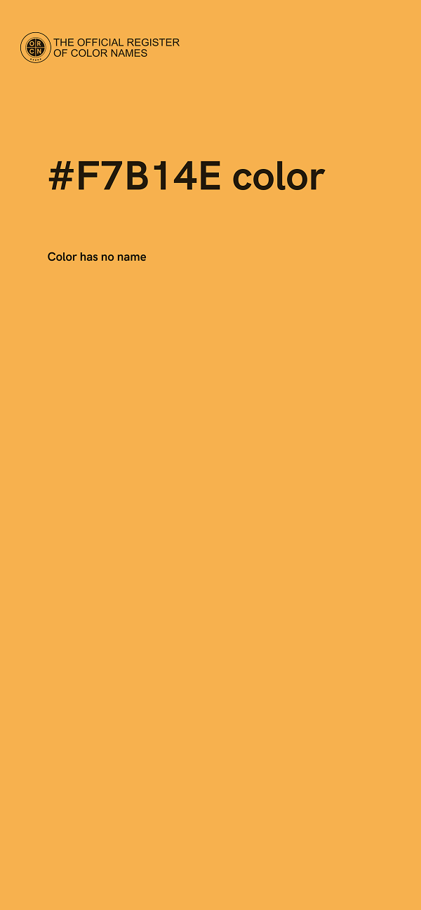 #F7B14E color image