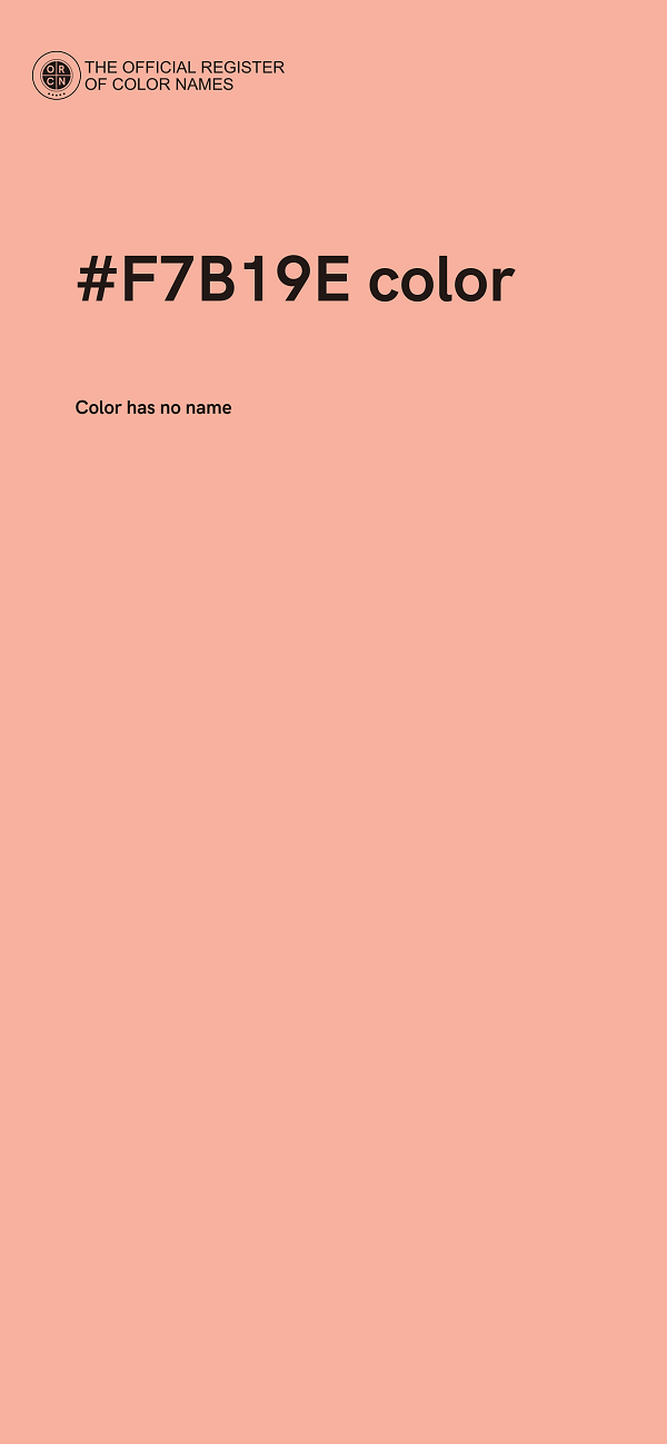 #F7B19E color image