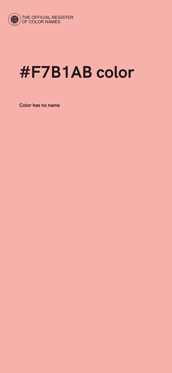 #F7B1AB color image