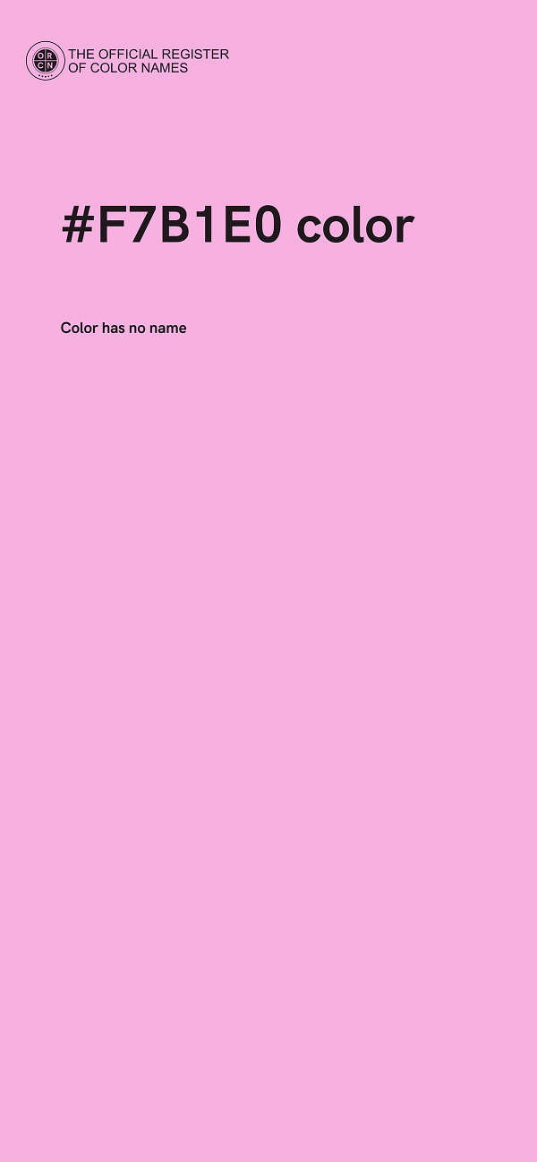 #F7B1E0 color image