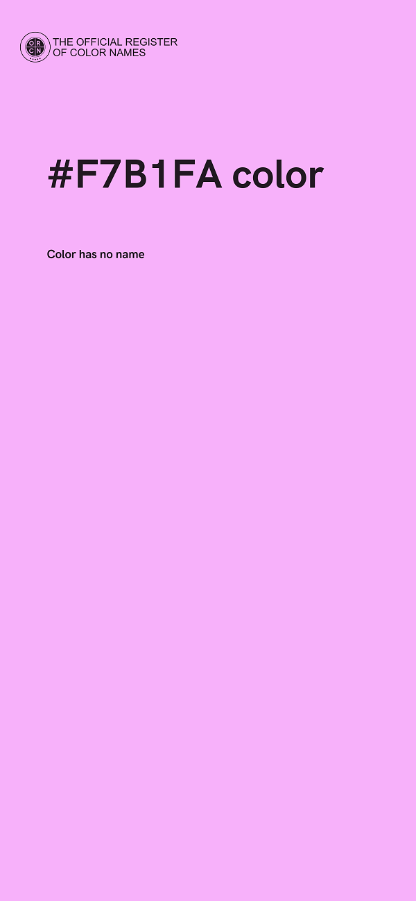 #F7B1FA color image