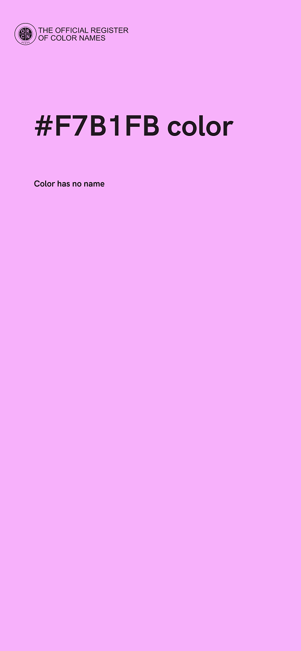#F7B1FB color image