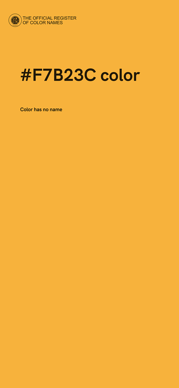 #F7B23C color image