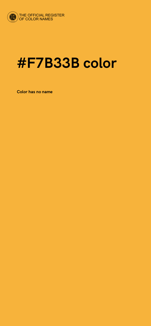 #F7B33B color image