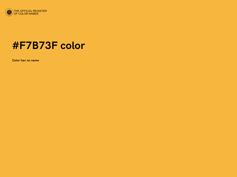 #F7B73F color image