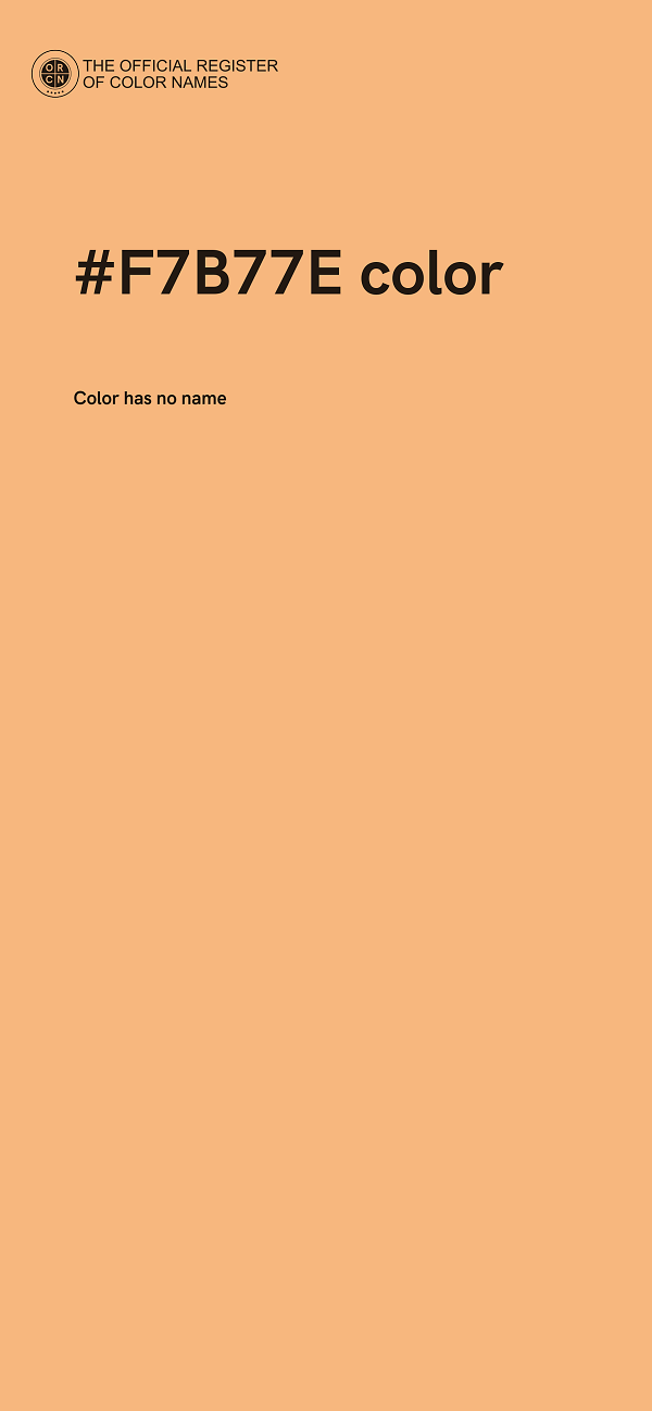 #F7B77E color image