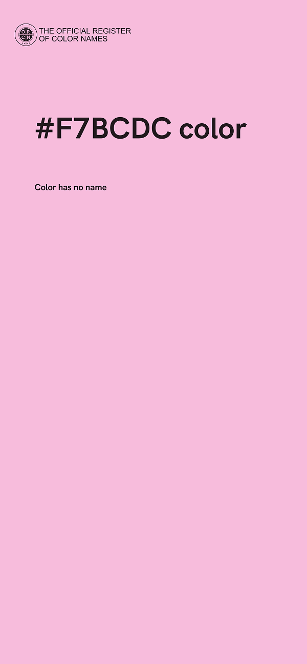 #F7BCDC color image