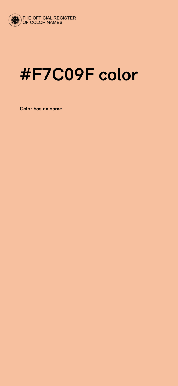 #F7C09F color image