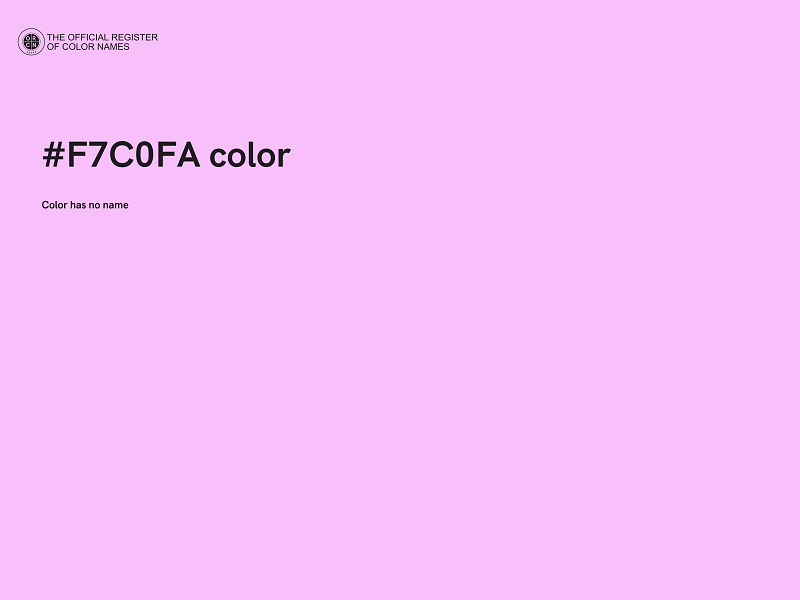 #F7C0FA color image