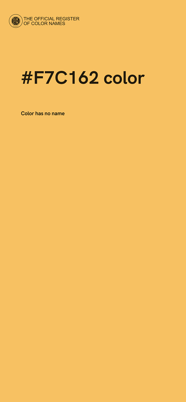 #F7C162 color image