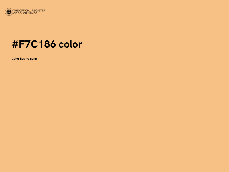 #F7C186 color image