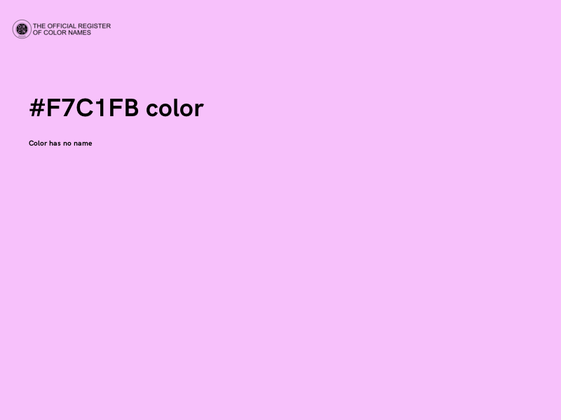 #F7C1FB color image