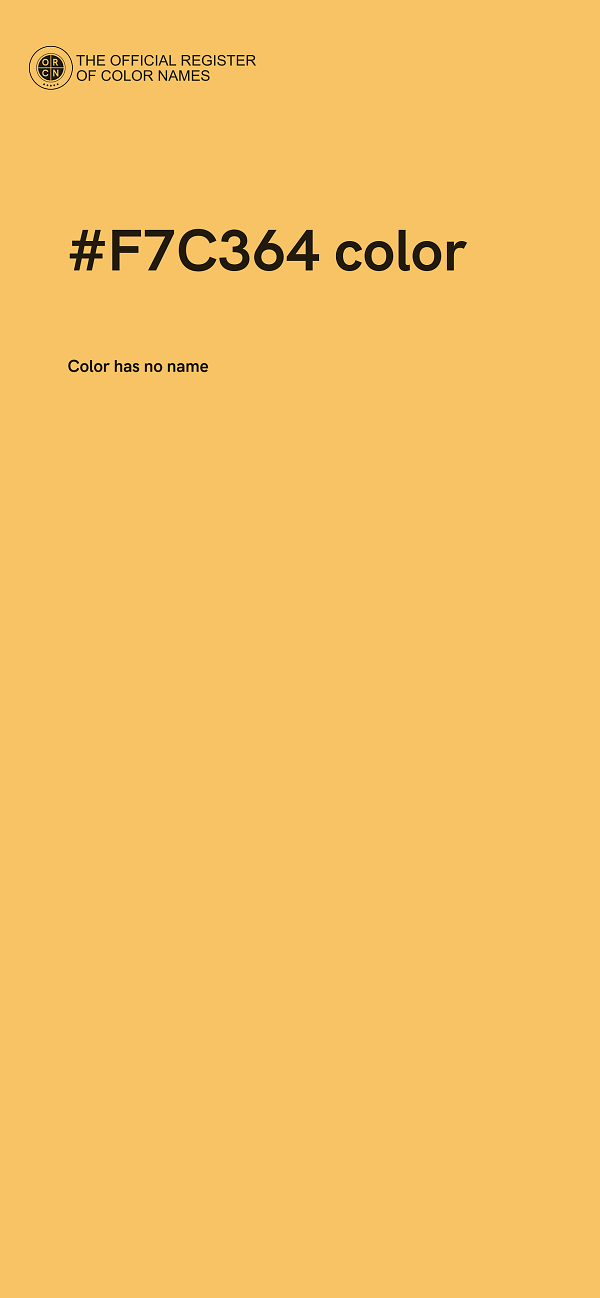 #F7C364 color image
