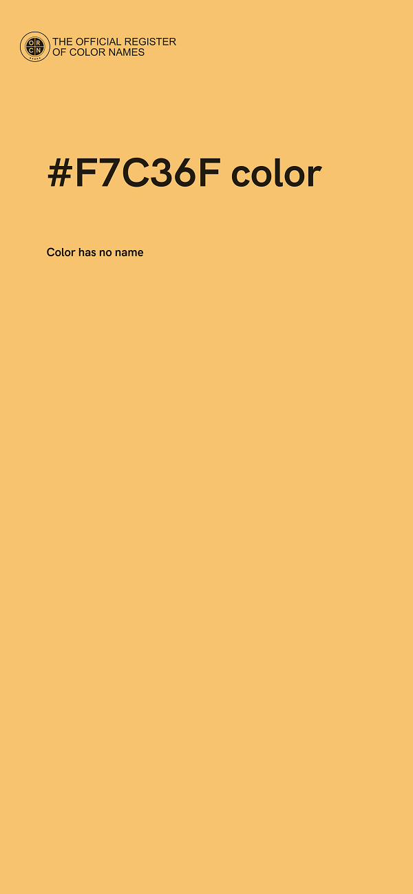 #F7C36F color image