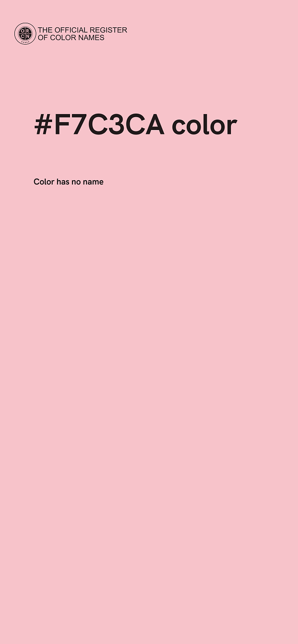 #F7C3CA color image
