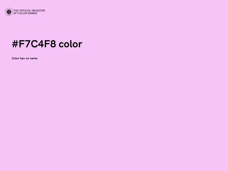 #F7C4F8 color image