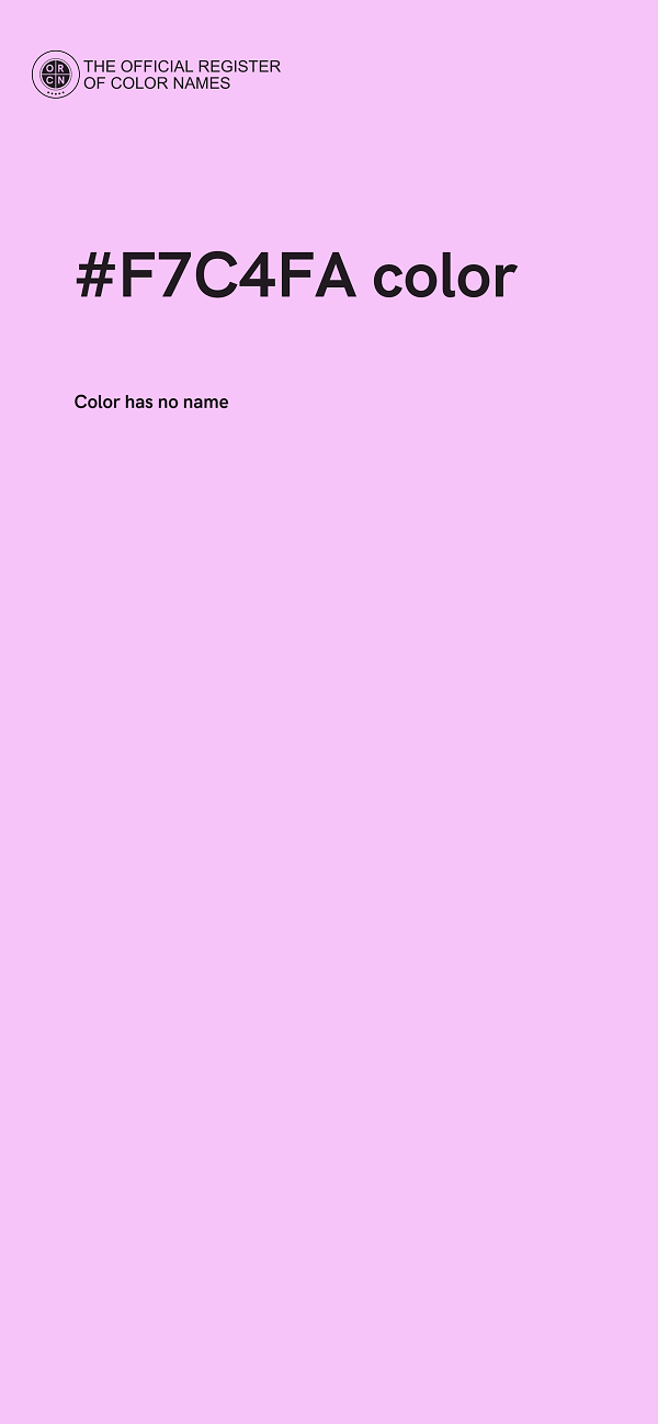 #F7C4FA color image
