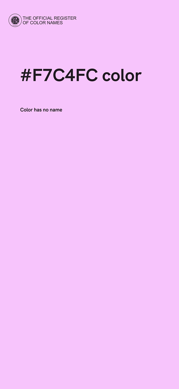 #F7C4FC color image