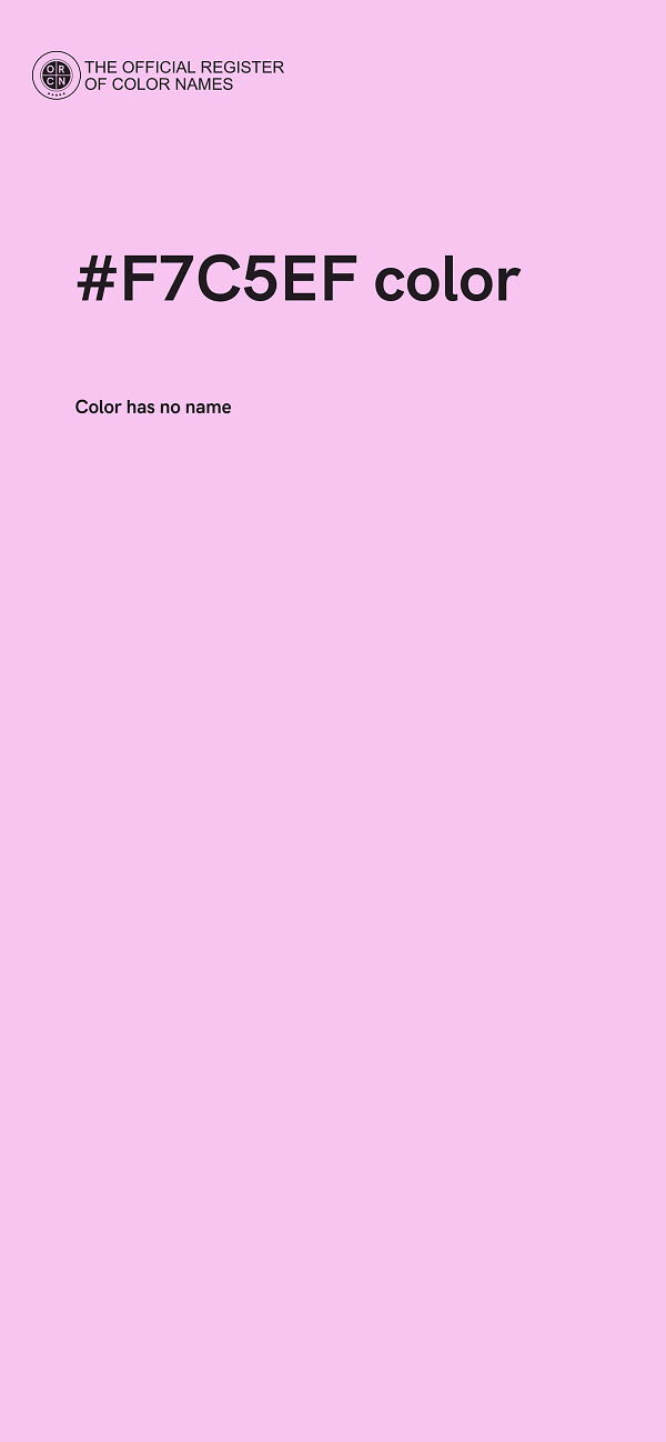 #F7C5EF color image