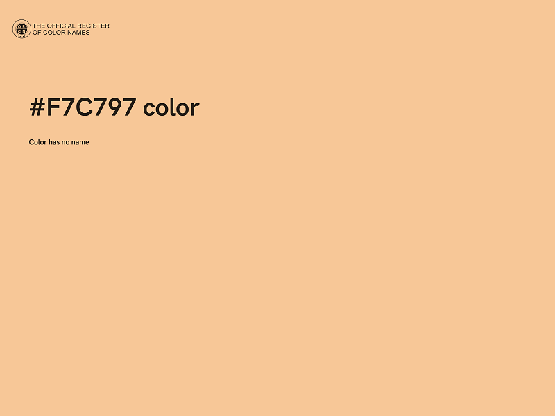 #F7C797 color image
