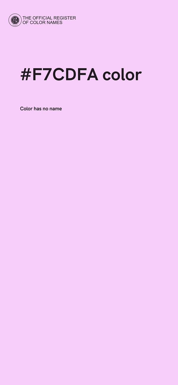 #F7CDFA color image
