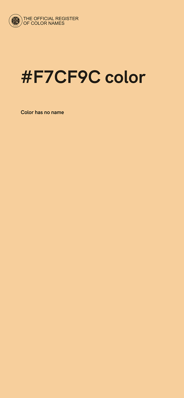 #F7CF9C color image