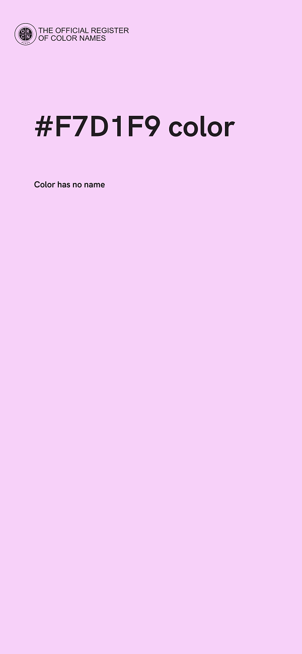 #F7D1F9 color image