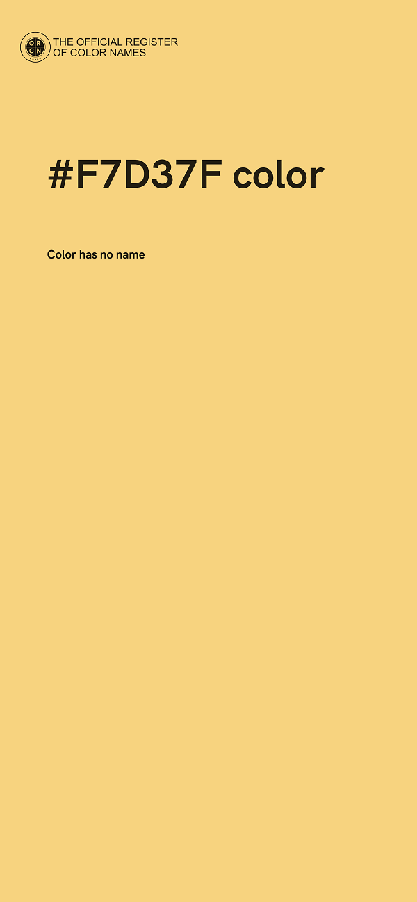 #F7D37F color image