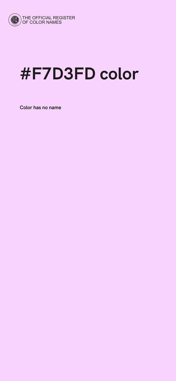 #F7D3FD color image