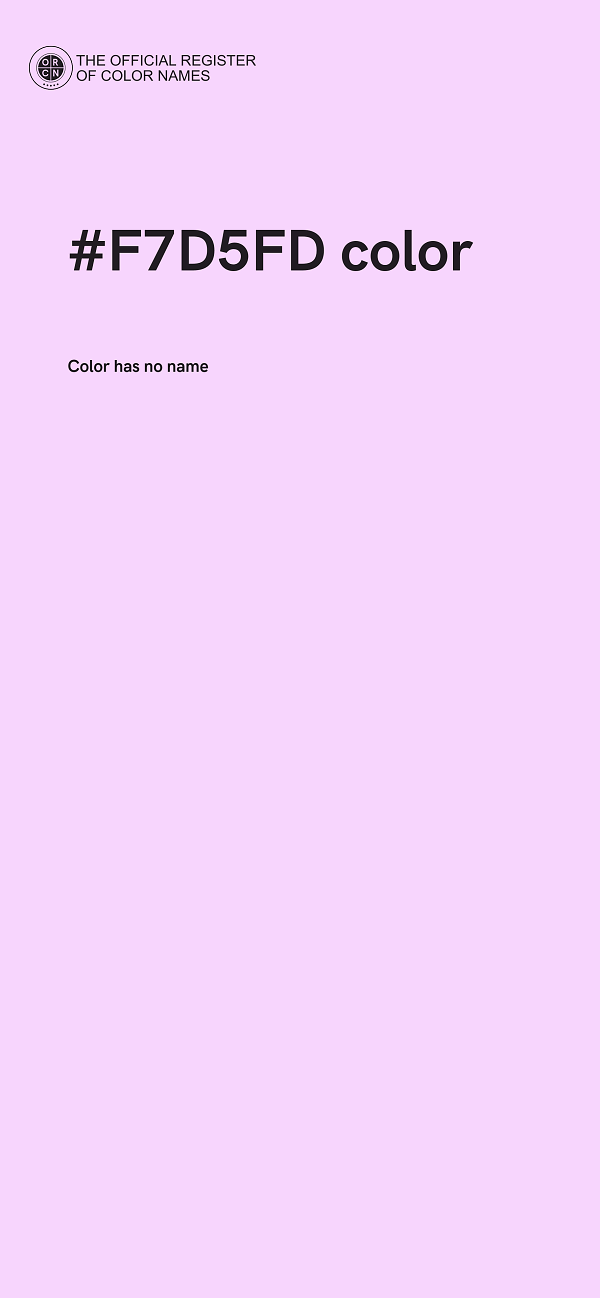 #F7D5FD color image