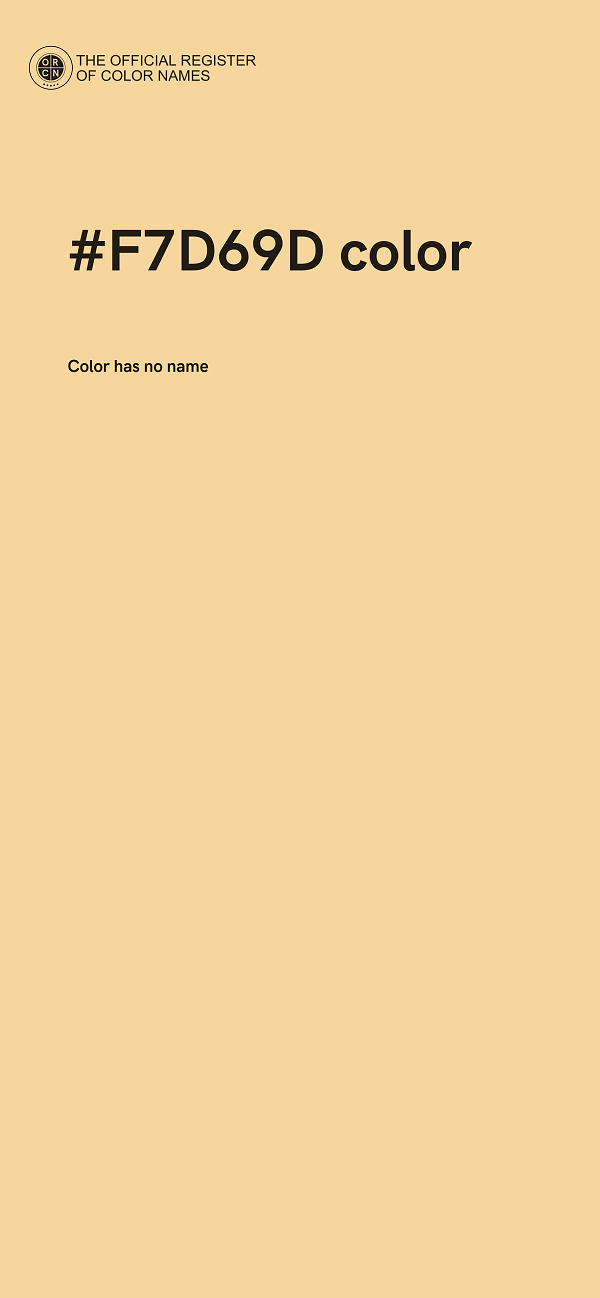 #F7D69D color image
