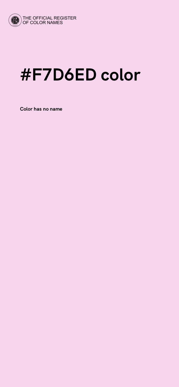 #F7D6ED color image