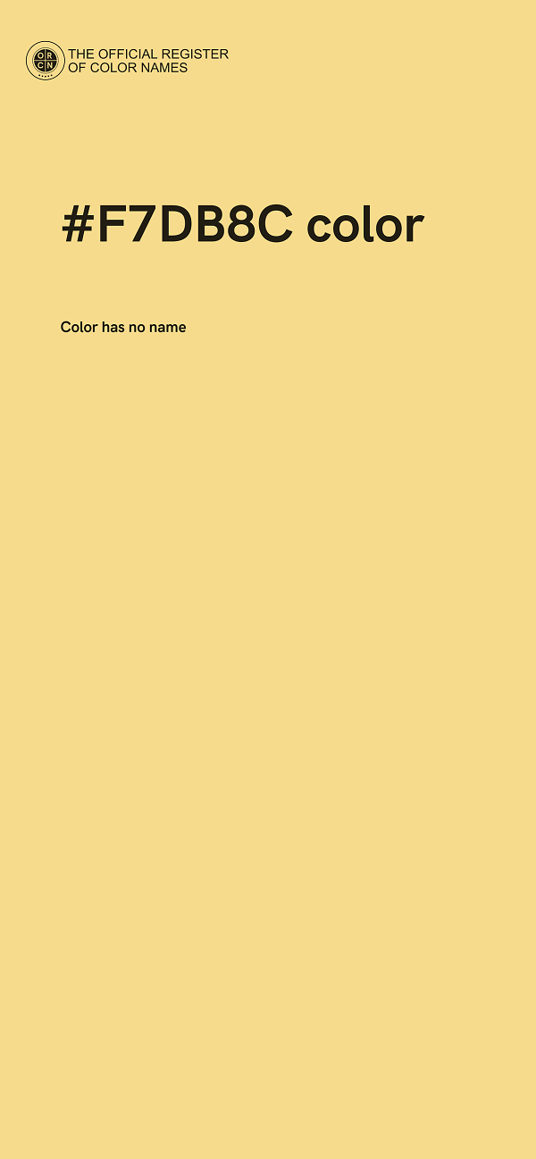 #F7DB8C color image