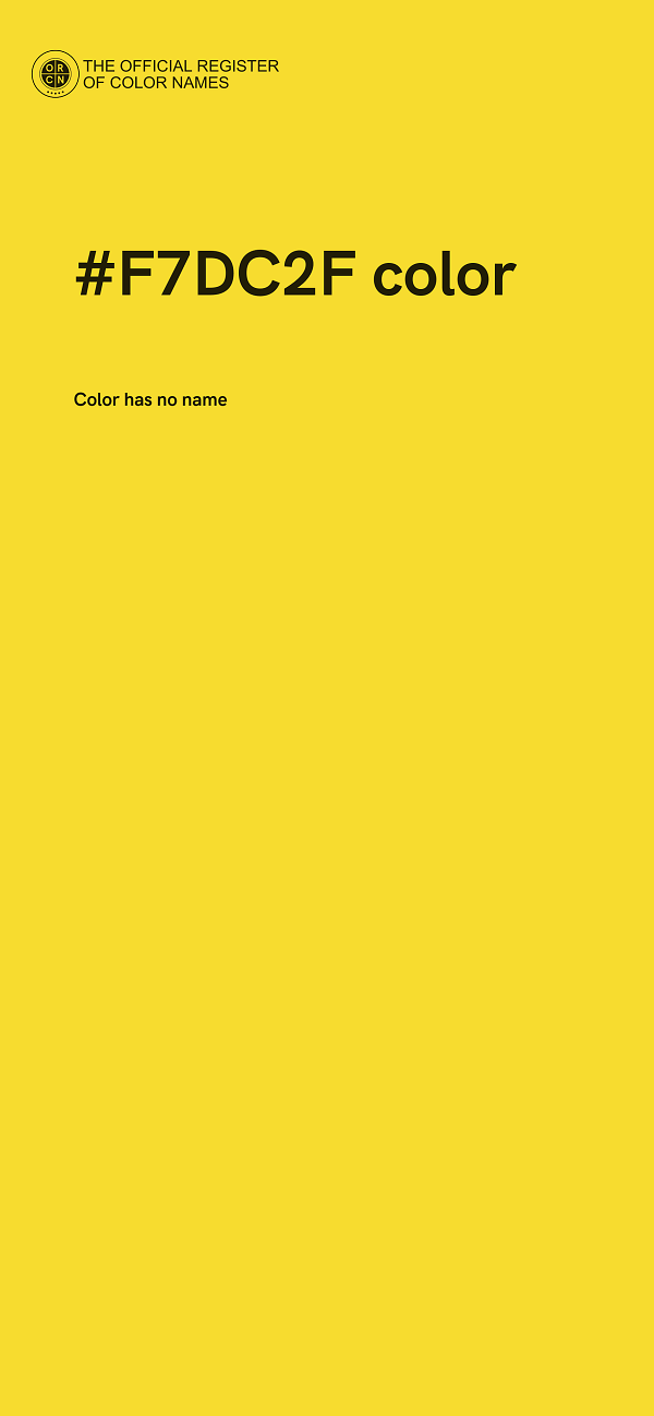 #F7DC2F color image