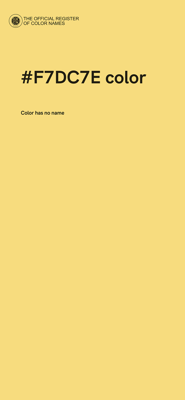 #F7DC7E color image