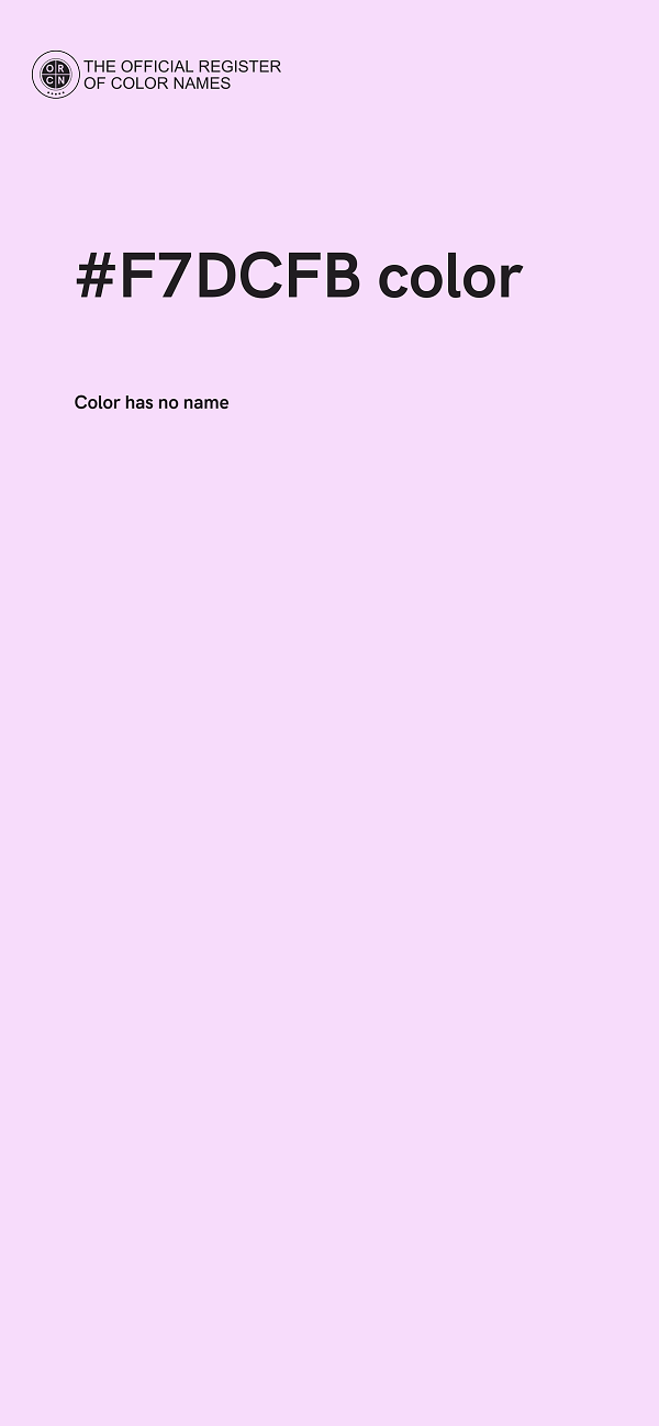 #F7DCFB color image
