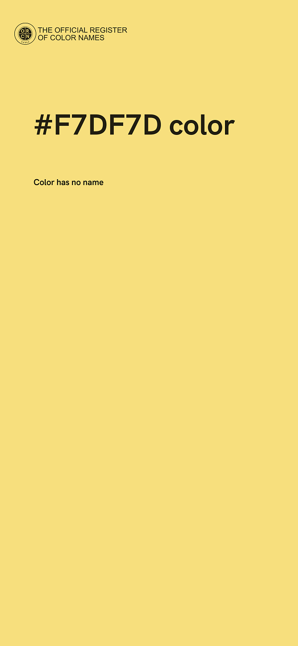 #F7DF7D color image