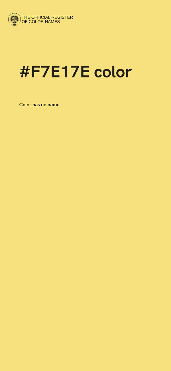#F7E17E color image